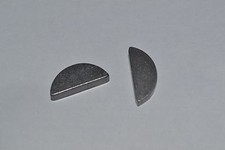 METRIC WOODRUFF KEYS 3mm x 6.5mm KEY DIN6888 Pack of 2