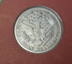 1907 S Barber Half Dollar - Good looking with Stamp