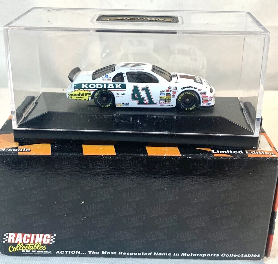 Steve Grissom Chevy Monte Carlo 1/64 diecast coche de carreras #41 edición limitada Foto 3 de 4