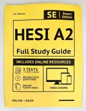 HESI A2 Full Study Guide, Test Strategies and Secrets 1st Edition