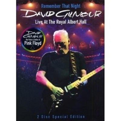 DAVID GILMOUR - REMEMBER THAT NIGHT: LIVE AT THE ROYAL ALBERT HALL 2DVD POP NEU