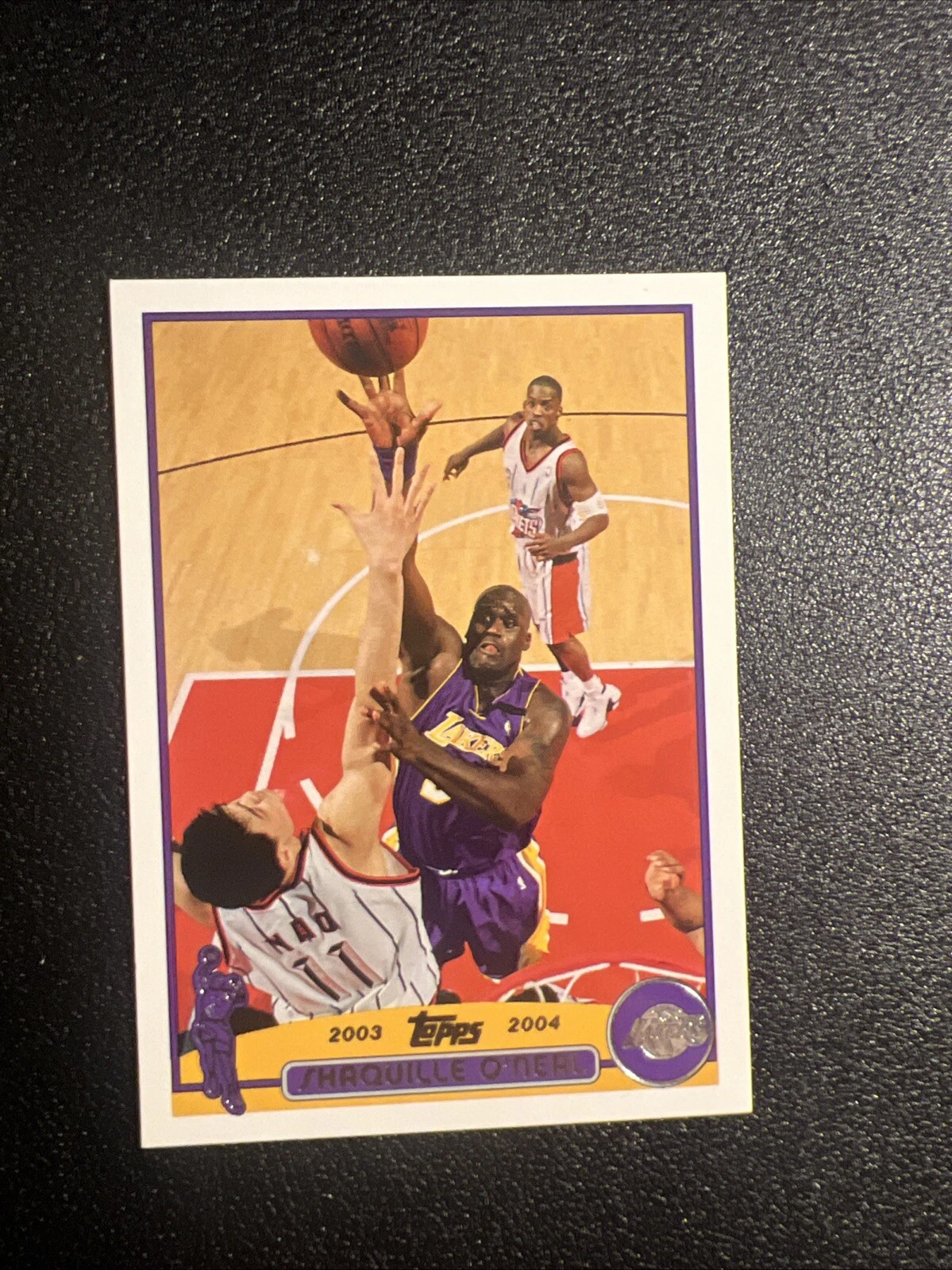 Shaquille Oneal trading card