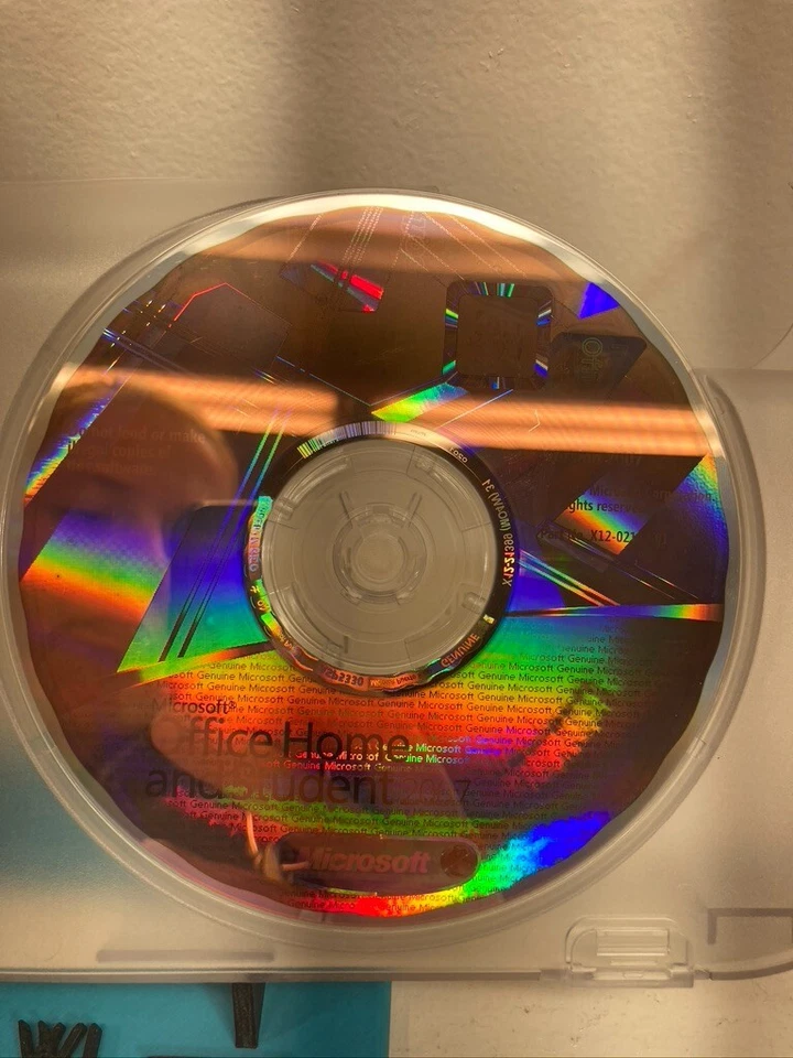 Microsoft MS Office Home and Student 2007 Word Excel PowerPoint OneNote W/ Key - Image 3 of 4