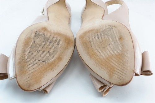 Enzo Angiolini Slingback Sandals Beige Synthetic Women Shoes Size 7 Medium - Picture 6 of 6