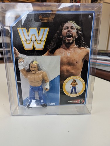 WWE MATTEL RETRO SERIES 10 WOKEN MATT HARDY MOC WI...