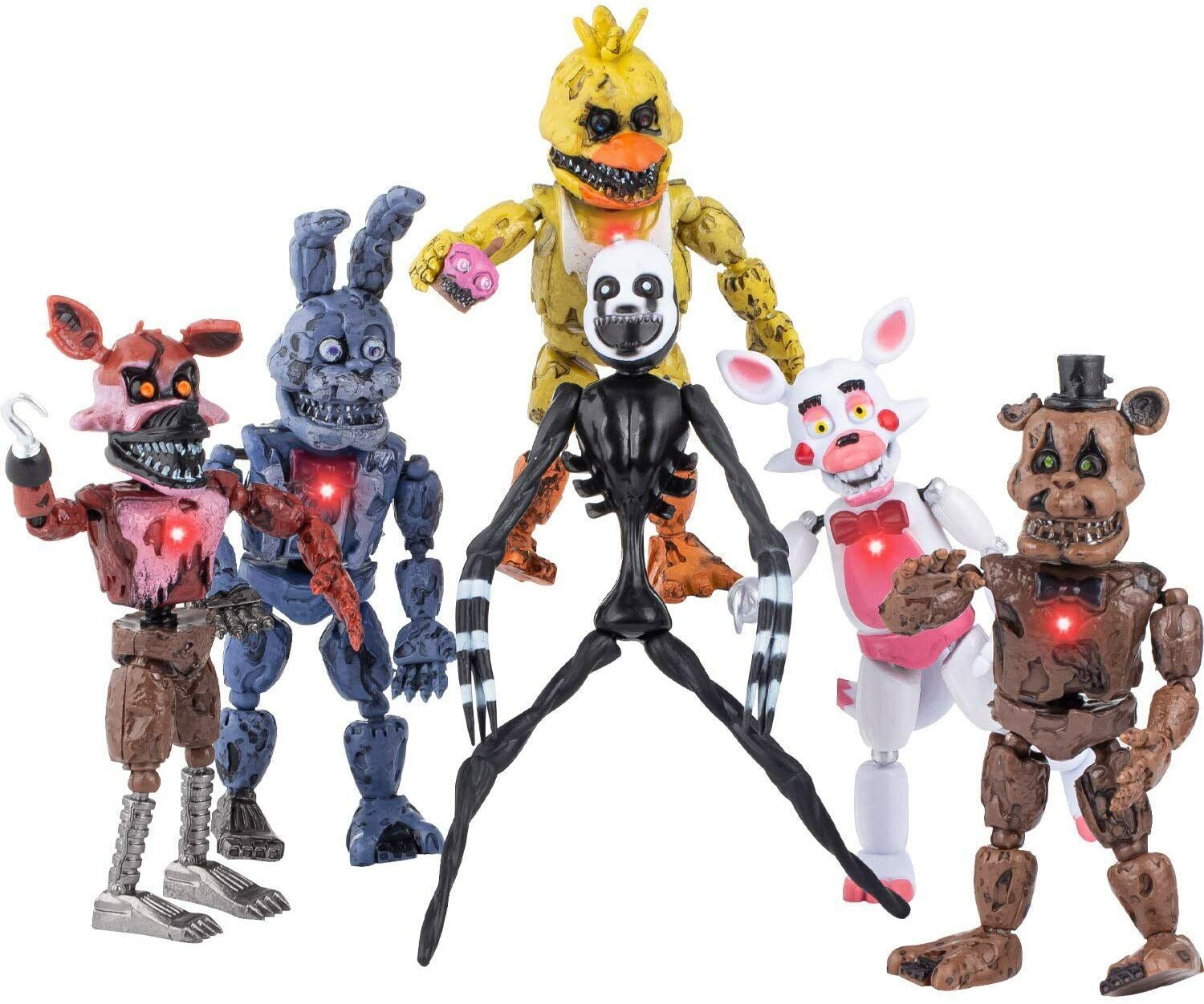 Michellecmm 6PCS A Set Fnaf Five nights at freddy's #39;s 10cm