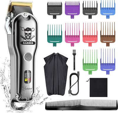 Hatteker Haarschneider-Kit Professionelle Friseurschneidemaschinen Wasserdichtes