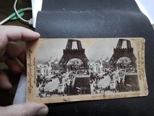 VINTAGE PICTURE SLIDE 3 1/2 X 7 INCHES STEREOSCOPIC STEREOVIEW STEREOSCOPE
