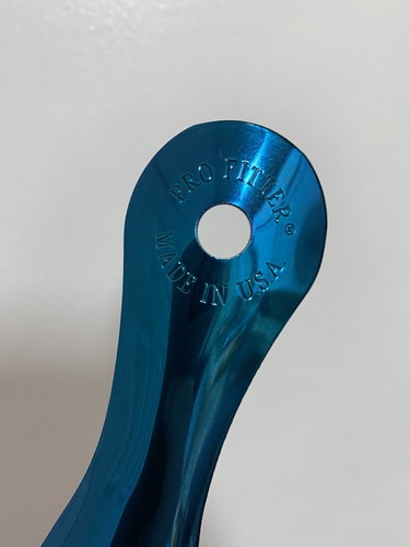 COLE HAAN NYC METALLIC Blue METAL SHOE HORN Men’s Fashion Gift Stylish Dad - Picture 5 of 5