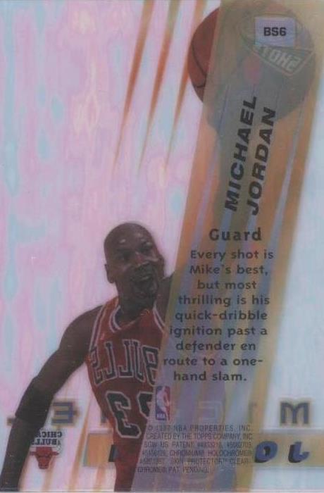 1996-97 Bowman's Best - Michael Jordan #BS6 for sale | eBay