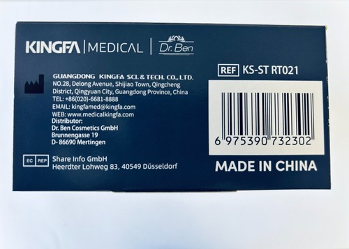 100er Box Nitril Handschuhe Blau Kingfa-Medizin Labor Lebensmittel extra strong - Bild 9 von 10