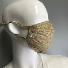 Handmade in Korea Fabric Face Masks Filter pocket, Shape kf94, Washable- OLIVE