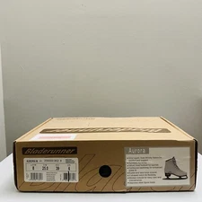 NWB Bladerunner Aurora Women's Ice Skates Figure Skating White/Silver Size 8 US