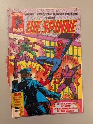Marvel-Die Spinne Heft 139 - Condor Verlag-1980-1996 -Bilder dienen dem Zustand  - Bild 1 von 4