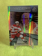 /49 Jakob Pelletier RC 2023-24 SP Game Used #221 BASE AUTHENTIC ROOKIES - Flames