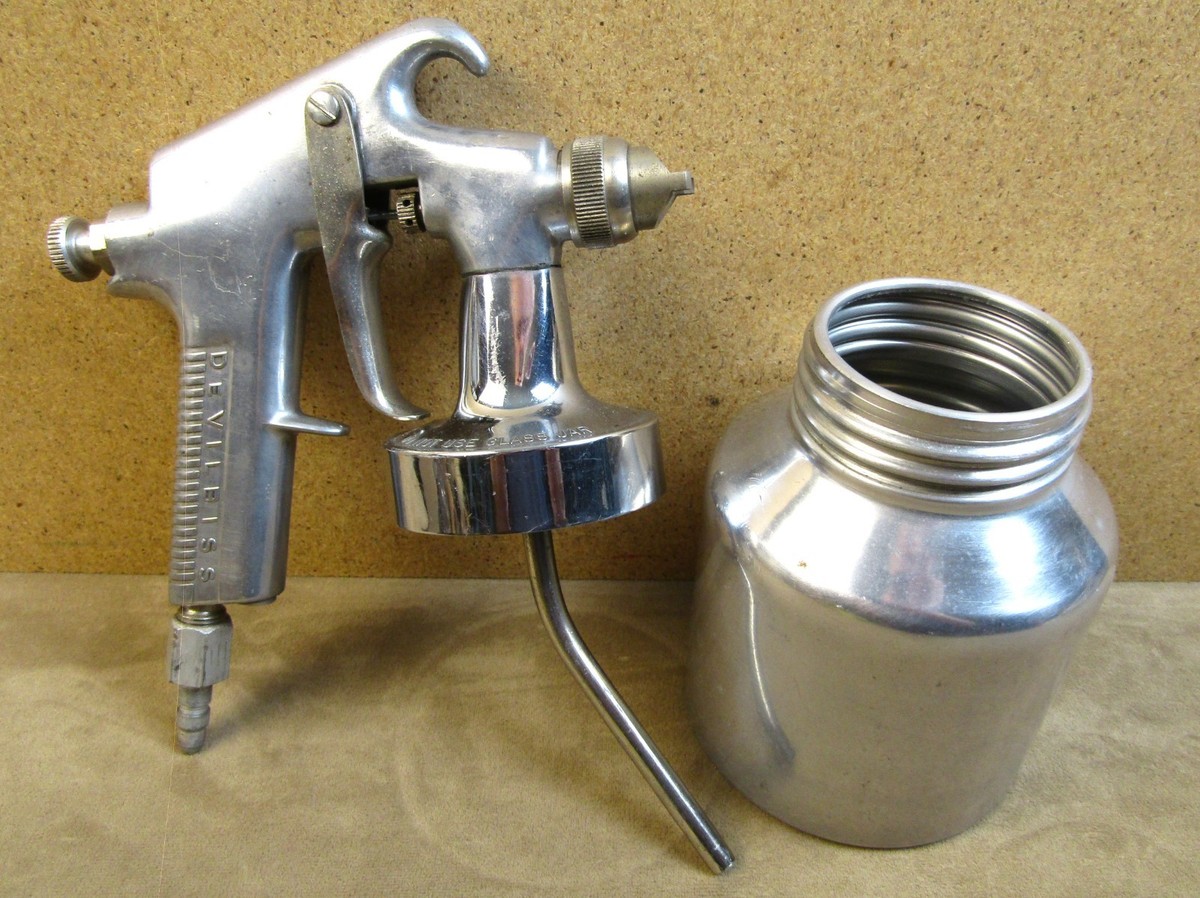 DEVILBISS USA TYPE P-CGA SERIES 501 SIPHON CUP PNUEMATIC AIR SPRAY