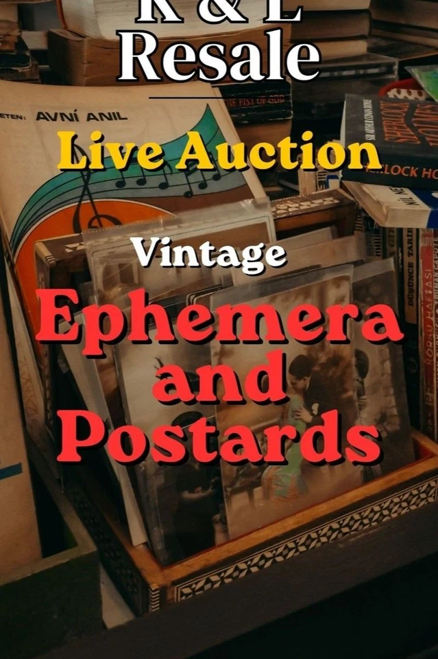 Ephemera and Postcards - Vintage