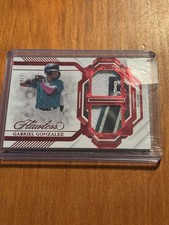 2023 Panini Flawless Dual Patch Gabriel Gonzalez #DP-GG /8 Seattle Baseball