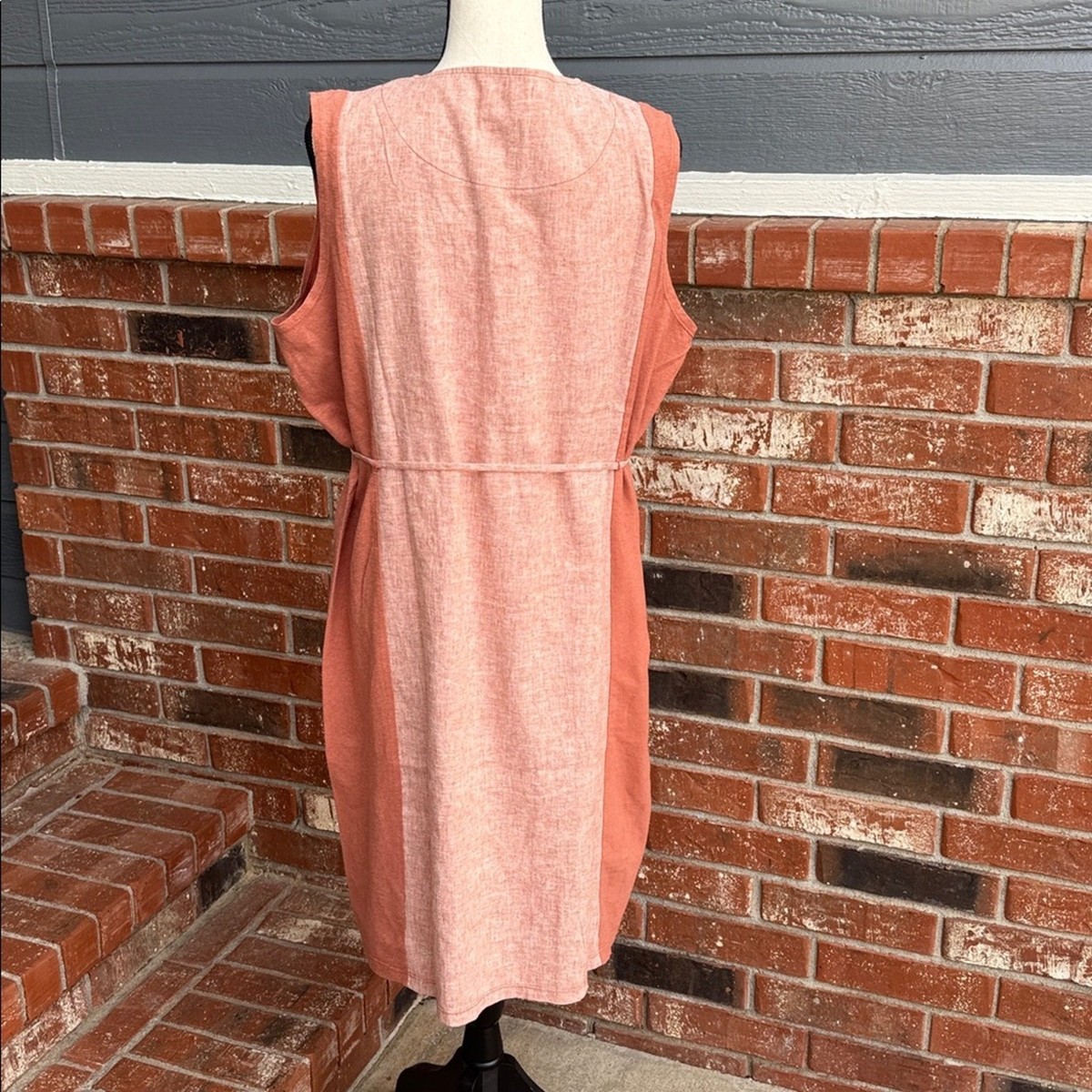 Royal Robbins Hempline Dress Women's Large L Rose Pink Hemp Blend Travel  NWT | eBay