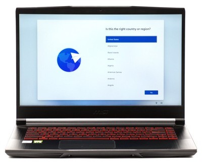 MSI GF65 Thin 10UE-217 - FHD - i5-10500H - 16GB RAM - RTX 3060 - 512GB SSD
