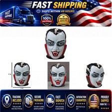 Ebros Count Dracula Vampire Cookie Jar Ceramic Halloween Decor 7.75"