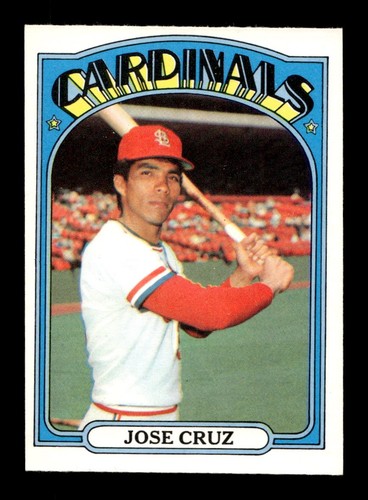 Jose Cruz #107 1972 O Pee Chee card
