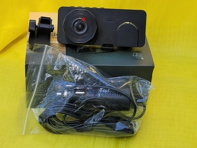 Vehicle BlackBox DVR Dual Lens Full UHD 4K 1080 Working Condition AS IS