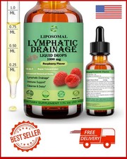 Lymphatic Drainage Drops, 18-In-1 Herbal Lymph System Support W. Echinacea Elder