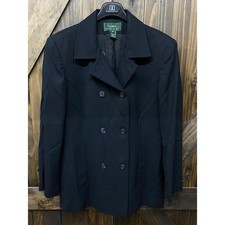 VTG Lauren Ralph Lauren USA worsted wool double breasted suit jacket blazer, 16