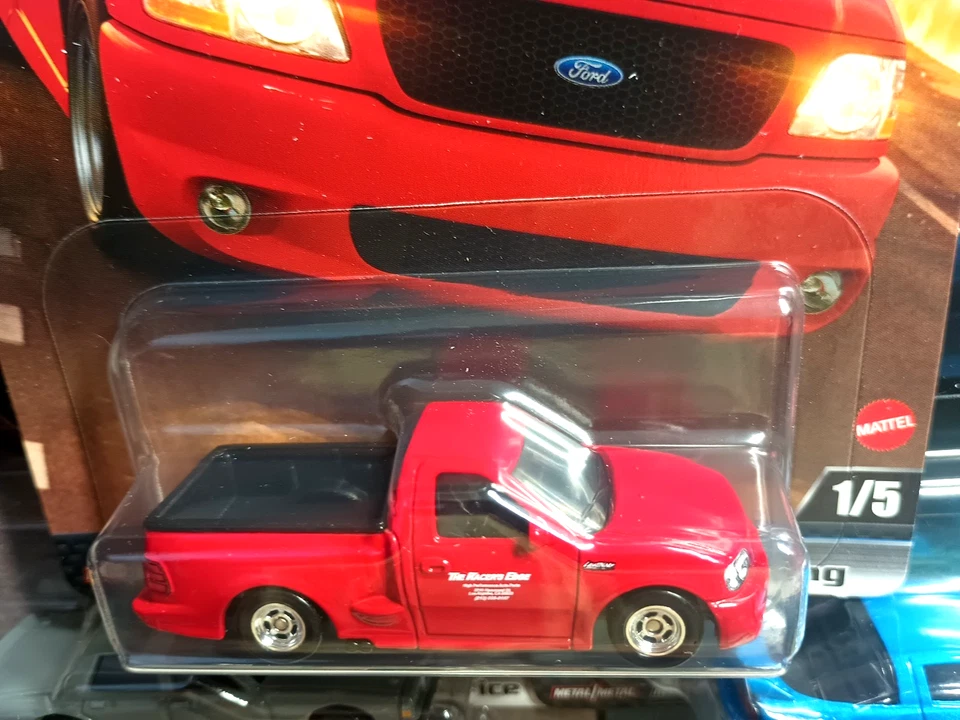 JUEGO DE 5 HOT WHEELS PREMIUM RÁPIDO Y FURIOSO TOYOTA CHEVY BENTLEY NISSAN Y FORD BO Foto 3 de 4