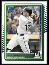 Jace Jung 2025 Donruss #52 RC Detroit Tigers