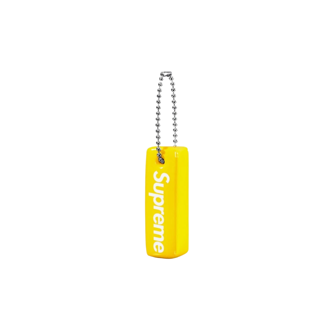 Porte clés Suprême Flottant Jaune   23FW