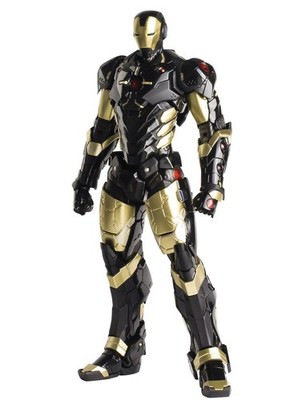 RE:EDIT IRON MAN # 06 MARVEL NOW ver BLACK X GOLD non-scale figure