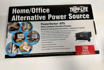 NEW TrippLite APS700HF PowerVerter APS Inverter Charger 700 Watts
