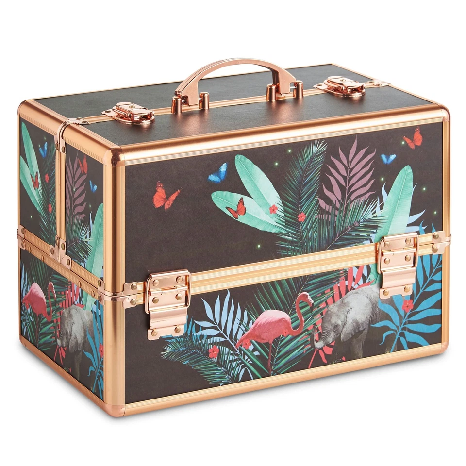 Make Up Vanity Case Makeup Box,  Spacious Storage & Removable Dividers, Beautify