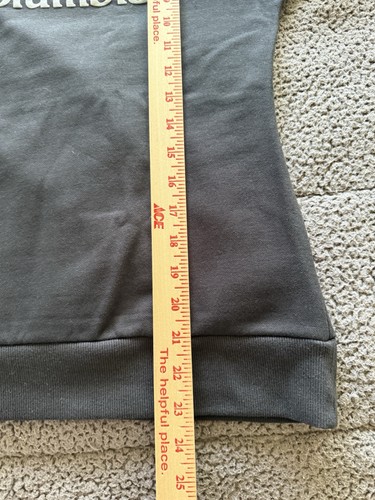 Maglione pullover Columbia donna nero manica lunga (scritta grigia) - Taglia M - Foto 7 di 7