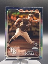 Jacob Lopez Base Topps Chrome - Sepia Refractors 225 NM