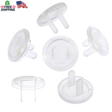 Pandaear Outlet Plug Covers 52 Pack Clear Child Proof Electrical Protector Safe