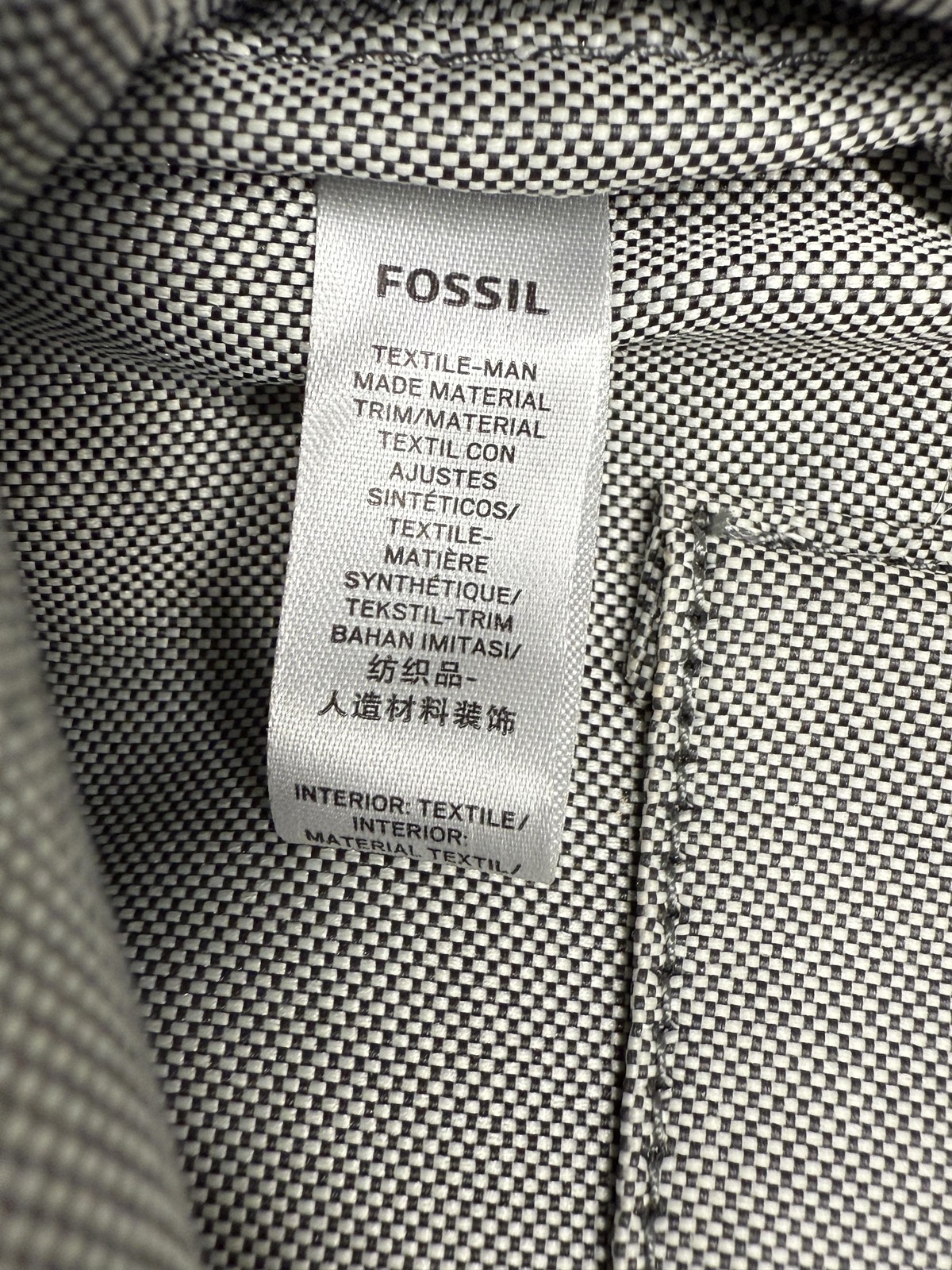 Fossil Backpack Womens Patterned Nylon Laptop Bag… - image 16