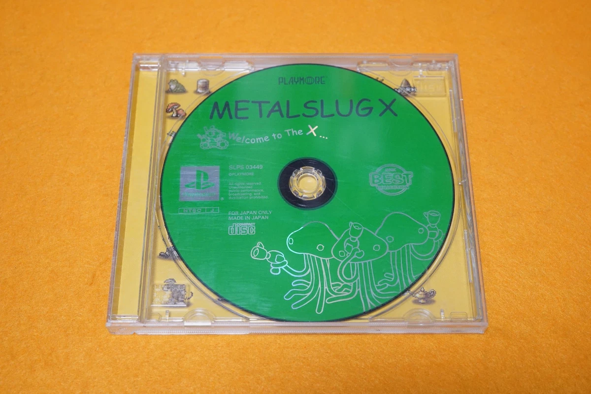 Sony PlayStation 1 Metal Slug X NTSC-J (Japan) Video Games for