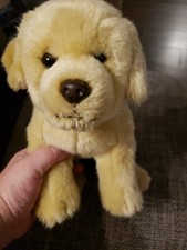 Toys R Us Golden Retriever Yellow Lab Plush Stuffed Animal Realistic 14" 2015