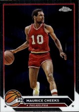 2023-24 Topps Chrome Maurice Cheeks #34 Philadelphia 76ers 19B