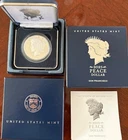 2025-S Peace Silver Dollar Proof.  0.94 Oz Silver. OGP/COA. Only 170,000. Rare.