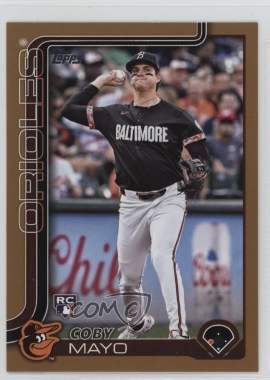 2025 Topps Series 1 Gold /2025 Coby Mayo #20 1p9z