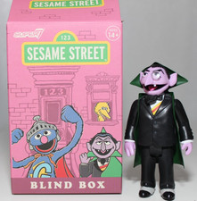 COUNT VON COUNT SESAME STREET SERIES 2 BLIND BOX SUPER7 ReACTION FIGURE 2024