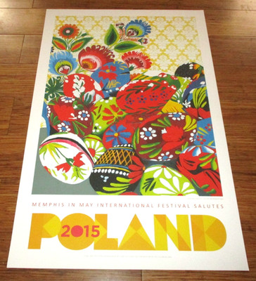 2015 Memphis in May International Festival Poster Saluting Poland