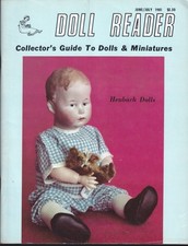 Doll Reader Magazine June/July 1981 Heubach Dolls