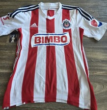 Adidas Chivas de Guadalajara 2014/2015 Home Futbol Soccer Jersey Mens Size Small