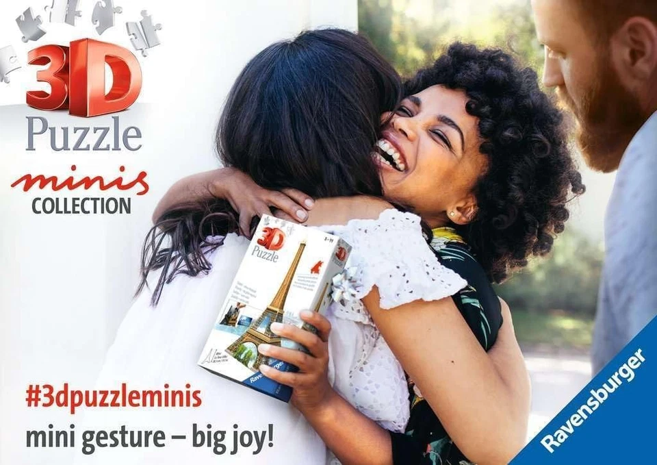 RAVENSBURGER PUZZLE 11247 Ravensburger 3D Puzzle 11247 Mini Leaning Tower of Pis - Image 3 of 3