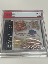 Legend of Mana - NEW SEALED - PSA 7.5 A - PS1 - UPC Punch NFR Variant